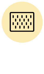 A pegboard icon.
